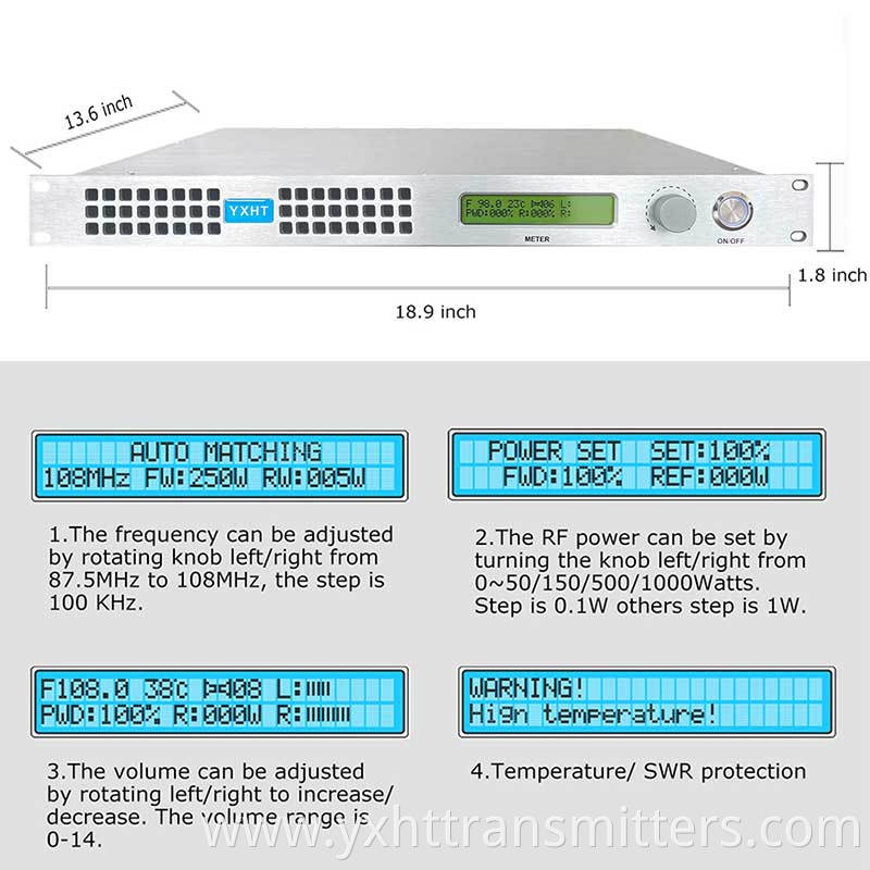 50W FM Transmitter